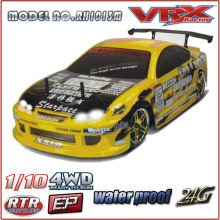 2. 4 G RC 1/10 Scale RC Touring Car, voitures de tourisme brushless 4x4 électrique haute vitesse